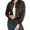 BCBGMAXAZRIA Cropped Satin Jacket Women -Women's Fashion General Store 1411427195 RLLD 1