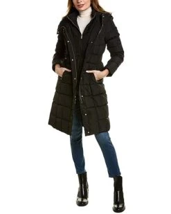 Cole Haan Signature Quilted Down Coat Women