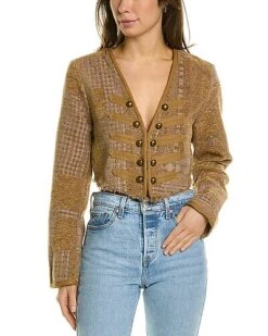 FREE PEOPLE Juliette Cropped Jacket Women