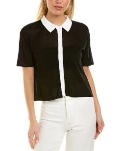Polo Button-Down Shirt Women