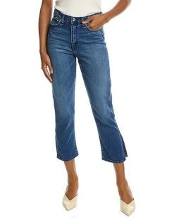 Rag & Bone Nina Topaz High-Rise Ankle Flare Jean Women