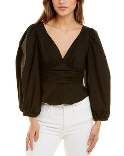 Bardot Anabella Poplin Top Women