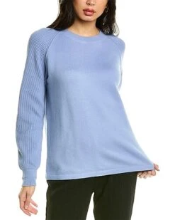 Vince Ribbed Raglan Sweater Women