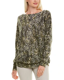 Bateau Neck Wool-Blend Sweater Women