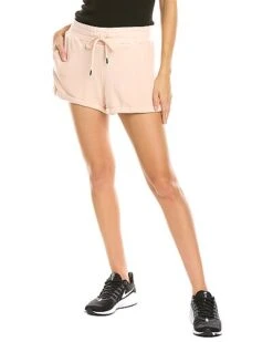 Alice + Olivia Tandy Wide Cuff Linen Drawstring Short Women