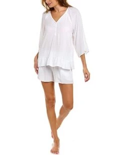 DKNY 2pc Top & Boxer Set Women