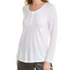 HANRO Sleep & Lounge Long Sleeve Henley Shirt Women