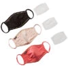 Pack Of 3 Cloth Face Masks Women -Women's Fashion General Store 1412712596 RLLD 1
