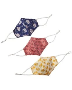 3pk Cloth Face Masks Women