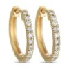 14K 0.24 Ct. Tw. Diamond Hoops Women -Women's Fashion General Store 6020091059 RLLD 1