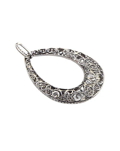 18K 2.65 Ct. Tw. Diamond Pendant Women 4 18K 2.65 Ct. Tw. Diamond Pendant Women - Image 2