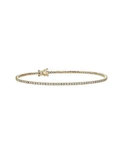 Llection 14K 2.00 Ct. Tw. Diamond Bracelet Women