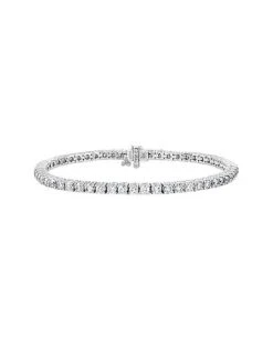 14K 1.00 Ct. Tw. Diamond Tennis Bracelet Women Rose Gold
