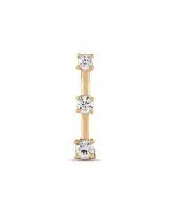 14K Diamond Pendant Women