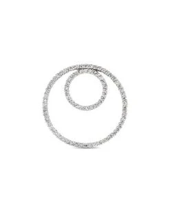 14K 1.22 Ct. Tw. Diamond Open Round Pendant Women