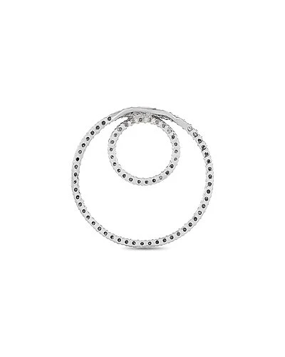 14K 1.22 Ct. Tw. Diamond Open Round Pendant Women 4 14K 1.22 Ct. Tw. Diamond Open Round Pendant Women - Image 2