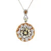 Fine Jewelry 18K Two-Tone 2.85 Ct. Tw. Diamond Necklace Women