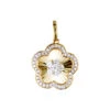 18K 0.33 Ct. Tw. Diamond Pendant Women