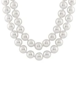 Ver 12-13mm Shell Pearl Necklace Women