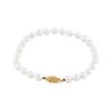 14K 5-6mm Akoya Pearl Bracelet Women