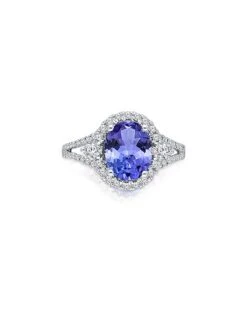 14K 3.50 Ct. Tw. Diamond & Tanzanite Ring Women -Women's Fashion General Store 6030008667 RLLD 3