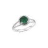 14K 1.26 Ct. Tw. Diamond & Emerald Ring Women