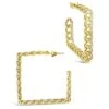 14K Plated Cuban Link Hoops Women -Women's Fashion General Store 6030055292 RLLD 1