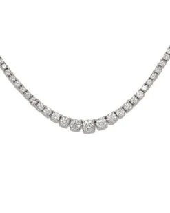 Fine Jewelry 14K 11.05 Ct. Tw. Diamond Necklace Women