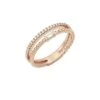 18K Rose Gold 0.16 Ct. Tw. Diamond Ring Women 2 18K Rose Gold 0.16 Ct. Tw. Diamond Ring Women -Women's Fashion General Store 6030116872 RLLD 1