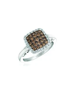 14K Vanilla Gold 0.68 Ct. Tw. Diamond Ring Women