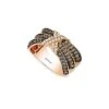 Chocolatier 14K Rose Gold 0.80 Ct. Tw. Diamond Ring Women 1 Chocolatier 14K Rose Gold 0.80 Ct. Tw. Diamond Ring Women -Women's Fashion General Store 6030294828 RLLD 1