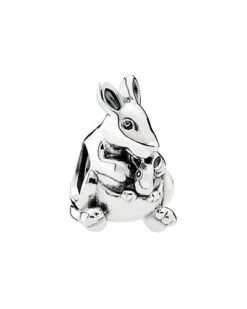 Pandora Silver Kangaroo & Baby Charm Women