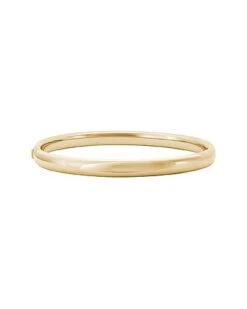 14K Italian Gold Hinge Bangle Bracelet Women