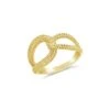 14K Plated Interlocking Chain Ring Women -Women's Fashion General Store 6030346047 RLLD 1