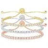 Silver CZ Adjustable Tennis Bracelet Set Women 2 Silver CZ Adjustable Tennis Bracelet Set Women -Women's Fashion General Store 6030384871 RLLD 1