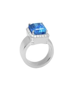 Fine Jewelry 18K 3.50 Ct. Tw. Diamond Half-Set Ring Women