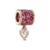 Pandora Moments 14K Rose Gold Plated Gemstone Heart Charm Women -Women's Fashion General Store 6030425903 RLLD 1