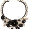 Uxe Collection Resin Posh Noir Bib Necklace Women -Women's Fashion General Store 6030442684 RLLD 1