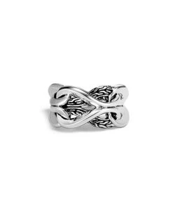 Classic Chain Silver Asli Link Ring Women