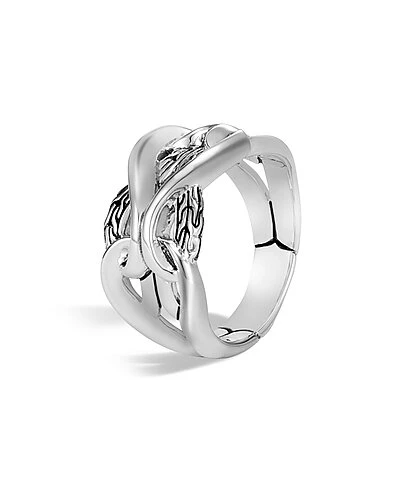 Classic Chain Silver Asli Link Ring Women 4 Classic Chain Silver Asli Link Ring Women - Image 2