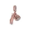 Pandora Moments 14K Rose Gold Plated CZ Pine Cone Charm Women -Women's Fashion General Store 6030508627 RLLD 1