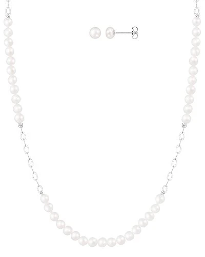 Ver 7-8mm Pearl Set Women 4 Ver 7-8mm Pearl Set Women - Image 2