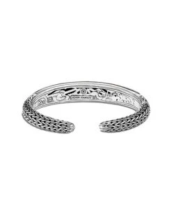 Classic Chain Silver Tiger Iron Graduated Kick Cuff Bracelet Women -Women's Fashion General Store 6030521143 RLLD 3