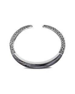 Classic Chain Silver Tiger Iron Graduated Kick Cuff Bracelet Women -Women's Fashion General Store 6030521143 RLLD 4