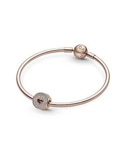 Pandora Moments 14K Rose Gold Plated CZ Happy Anniversary Charm Women -Women's Fashion General Store 6030529047 RLLD 5