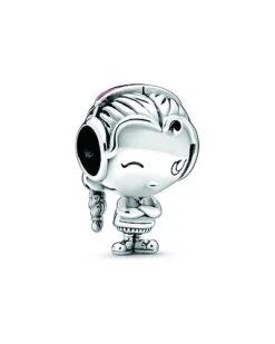 Pandora Moments Silver Teenage Girl Charm Women