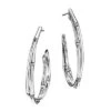 Bamboo Silver Twist Hoops Women 1 Bamboo Silver Twist Hoops Women -Women's Fashion General Store 6030577547 RLLD 1