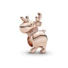 Pandora Rose 14K Rose Gold Plated CZ Reindeer Holiday Charm Women -Women's Fashion General Store 6030623996 RLLD 1