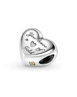 Pandora Moments 14K & Silver Heart Charm Women -Women's Fashion General Store 6030641917 RLLD 4
