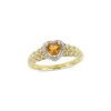 10K 0.48 Ct. Tw. Diamond & Citrine Ring Women -Women's Fashion General Store 6030694094 RLLD 1
